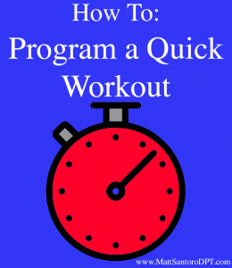 How To: Choose a Quick and Effective Workout